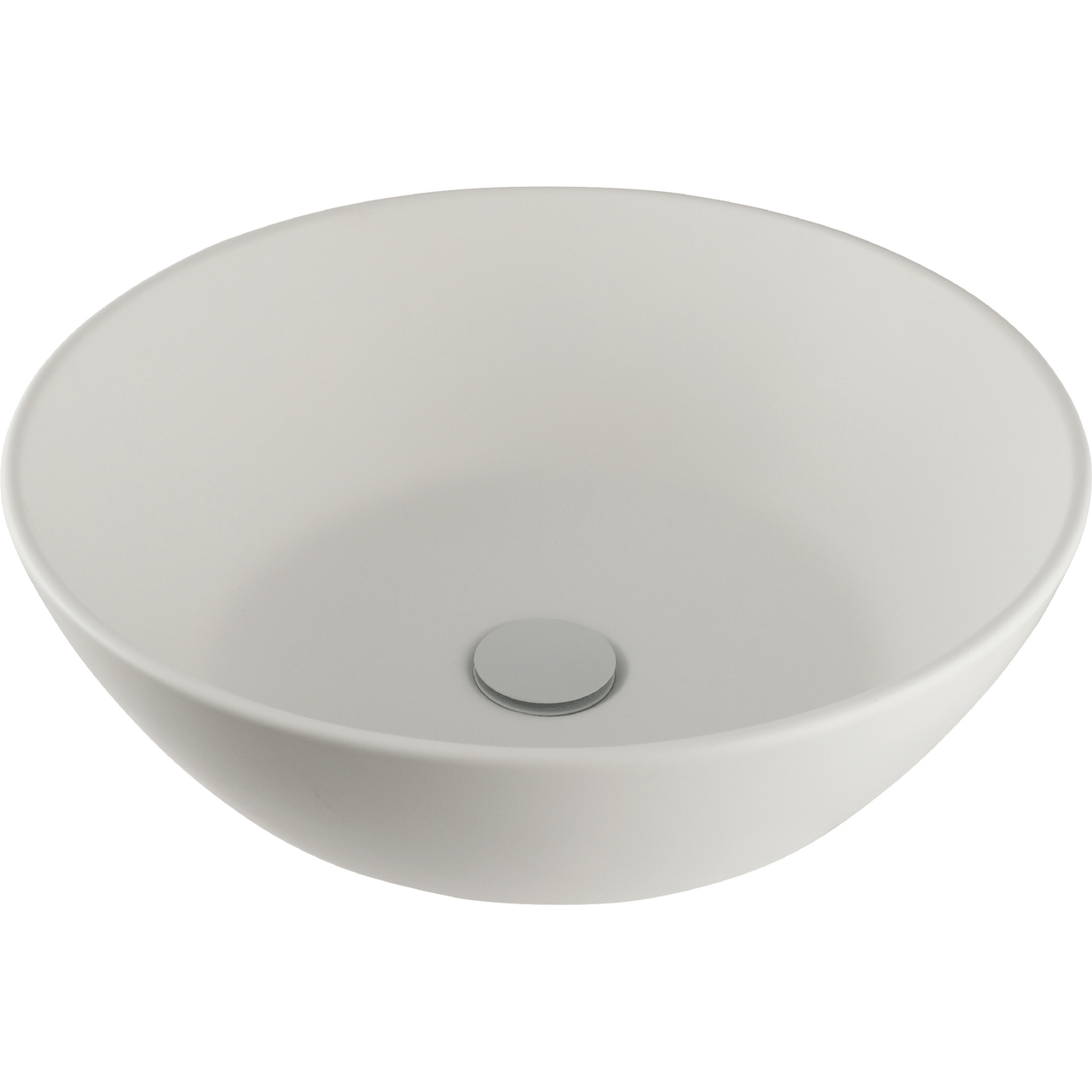LAVABO SOLID SURFACE Ø45 SERVANT HVIT