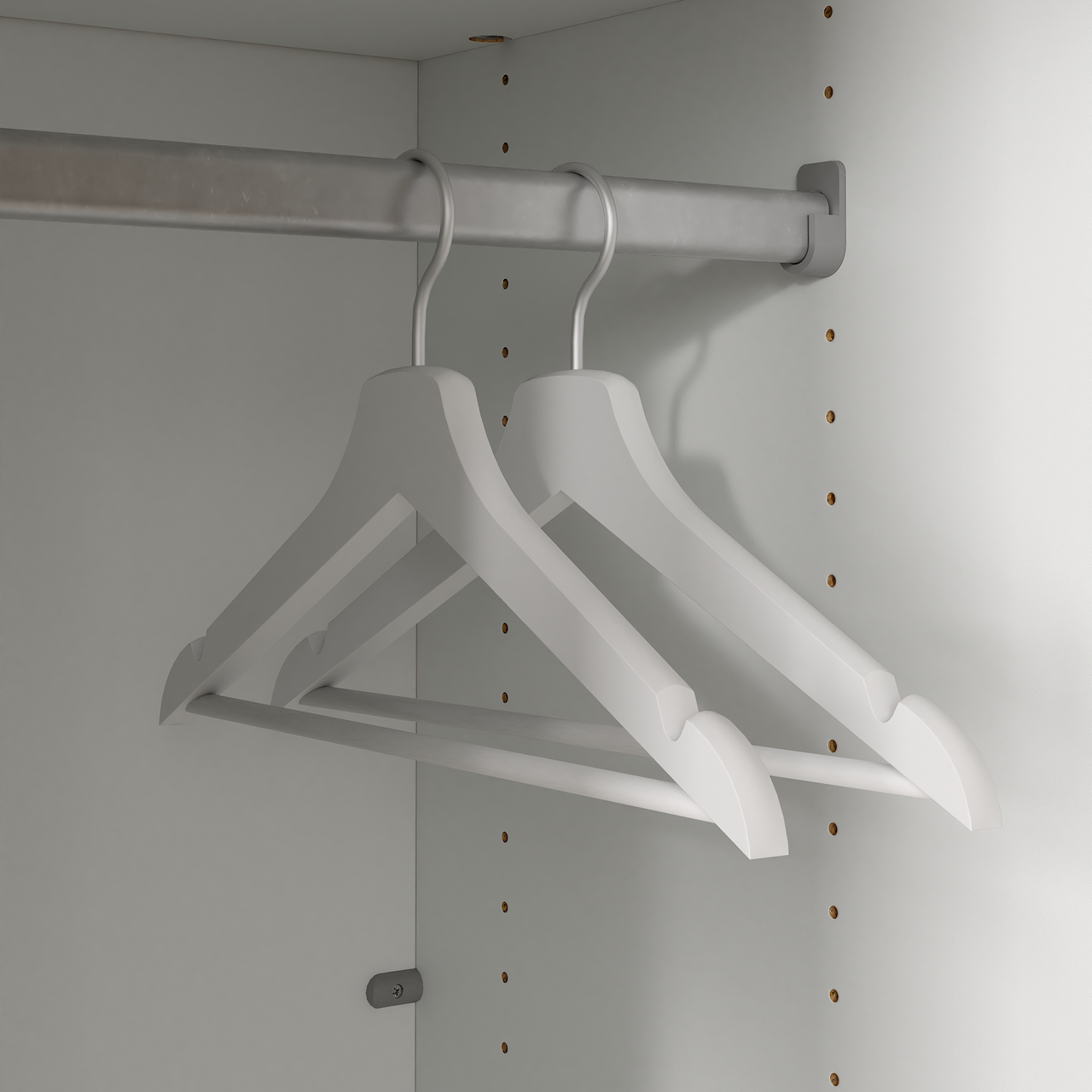 LIND NEST GARDEROBESTANG METALL 100