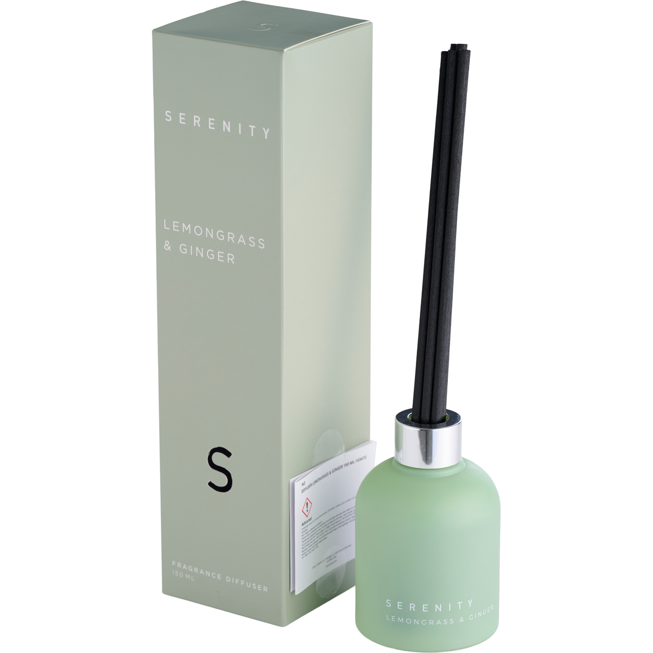 SERENITY DUFTPINNER 150ML LEMONGRASS & GINGER