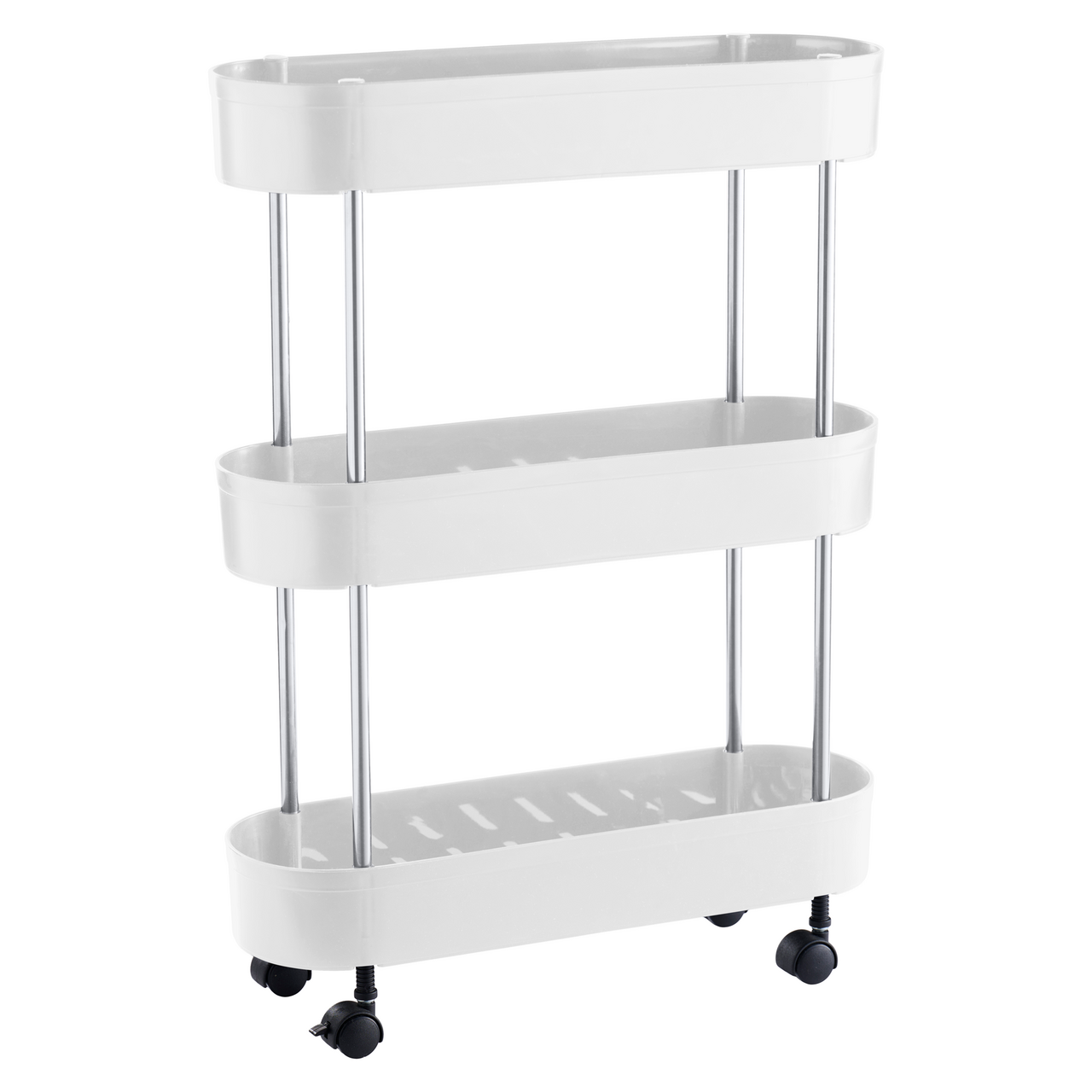 DAY RULLEBORD 3KURVER 46,3X15X63CM HVIT