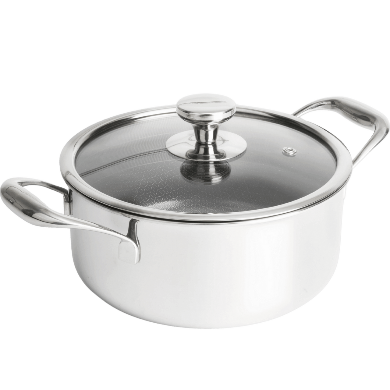 GLADKOKKEN HYBRID SLIPP-LETT GRYTE MED LOKK Ø20 CM 2,92L