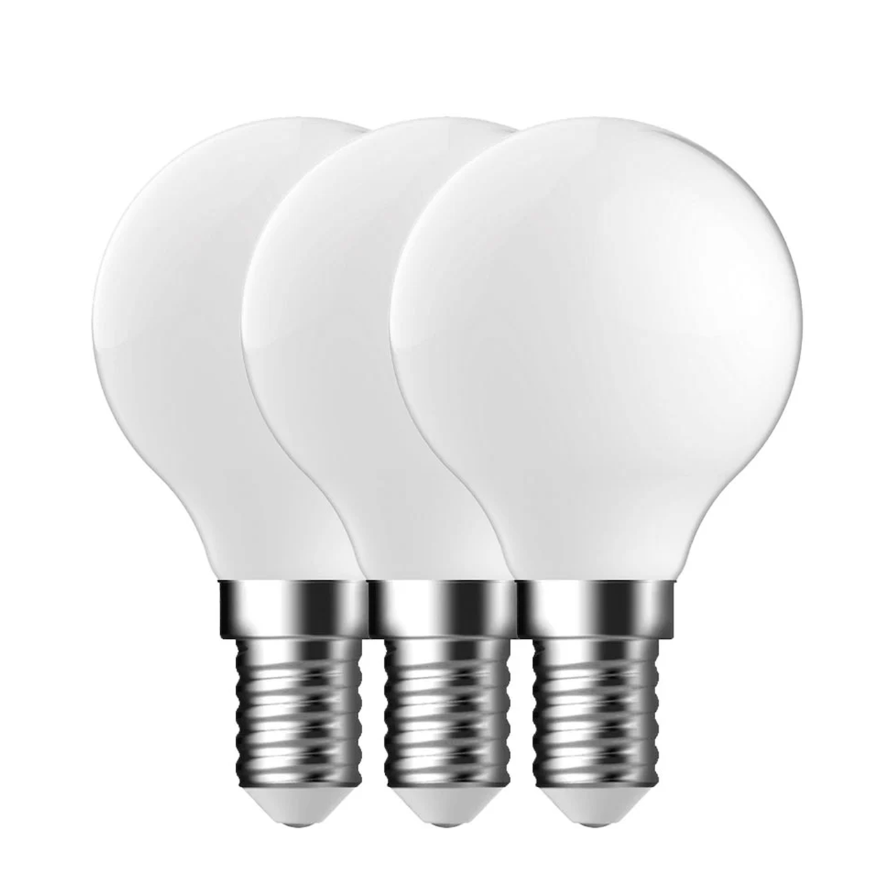 ENERGETIC PÆRE E14 FILAMENT G45 4W 470LM 2700K HVIT - 3 PK