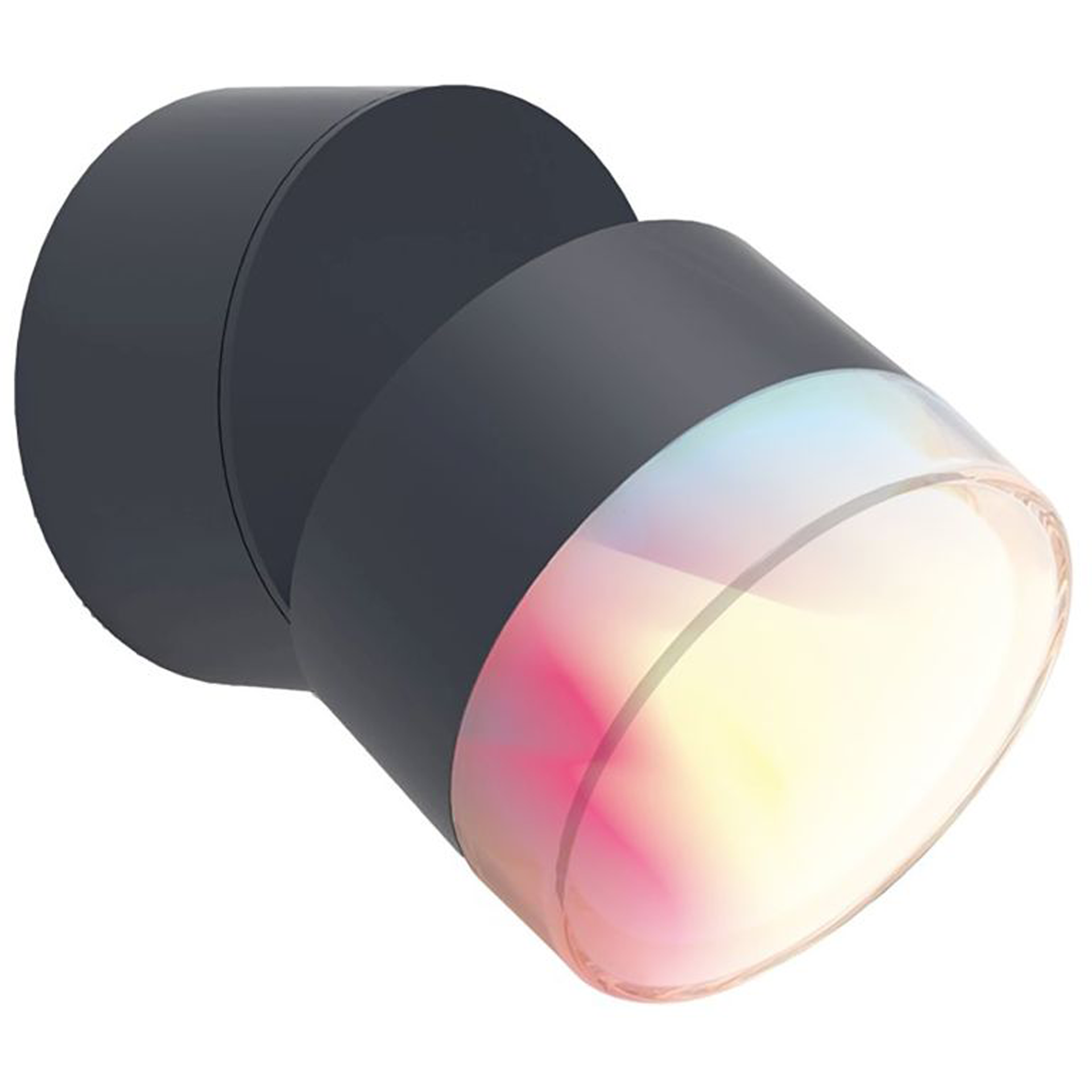 LUTEC CONNECTED DROPSI VEGGHENGT LAMPE MØRK GRÅ