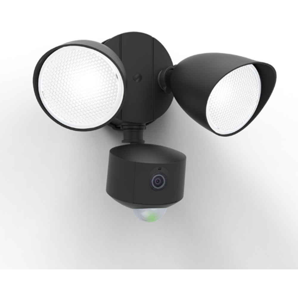 LUTEC SECURITY DRACO DOBBEL VEGGLAMPE MATT SORT