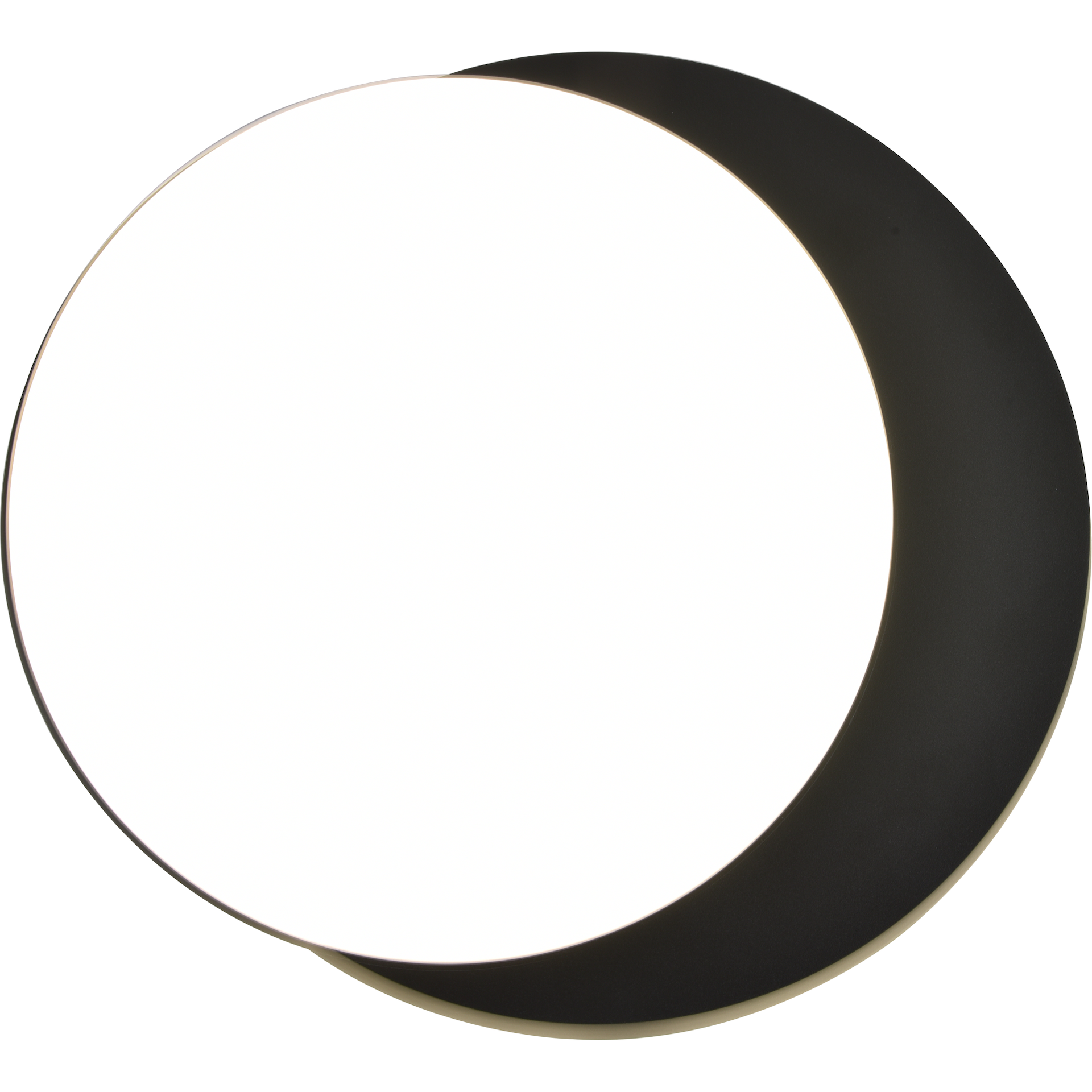 Utendørs LED-vegglampe Goleta, svart, variabel form, CCT
