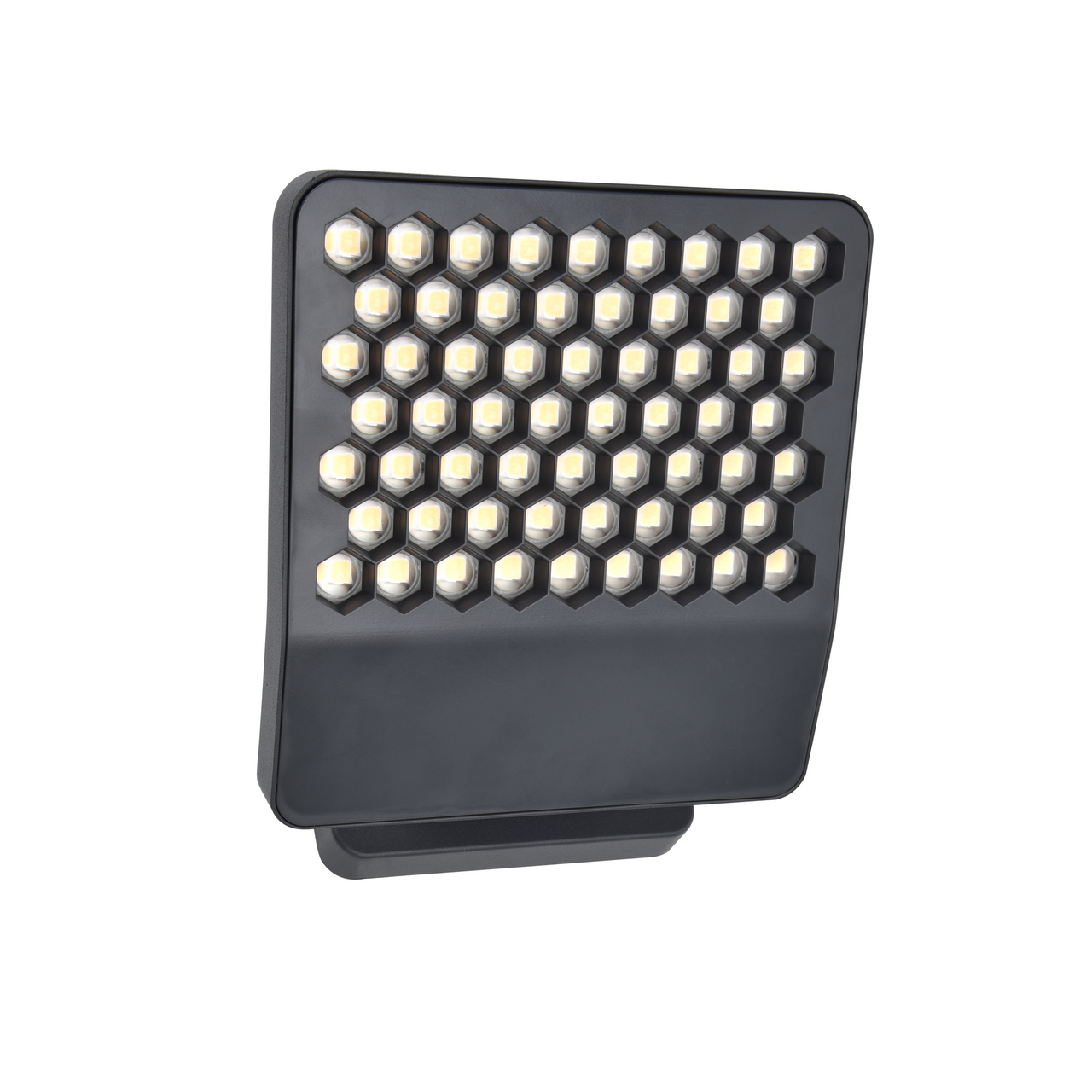 LUTEC ATLANTIS MEDIUM LED VEGGLAMPE 1 LYS MØRKEGRÅ 3000K