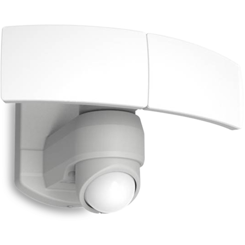 LED-sensor-utendørs veggspot ARC, hvit, 28 cm, 2 lyskilder, IP54