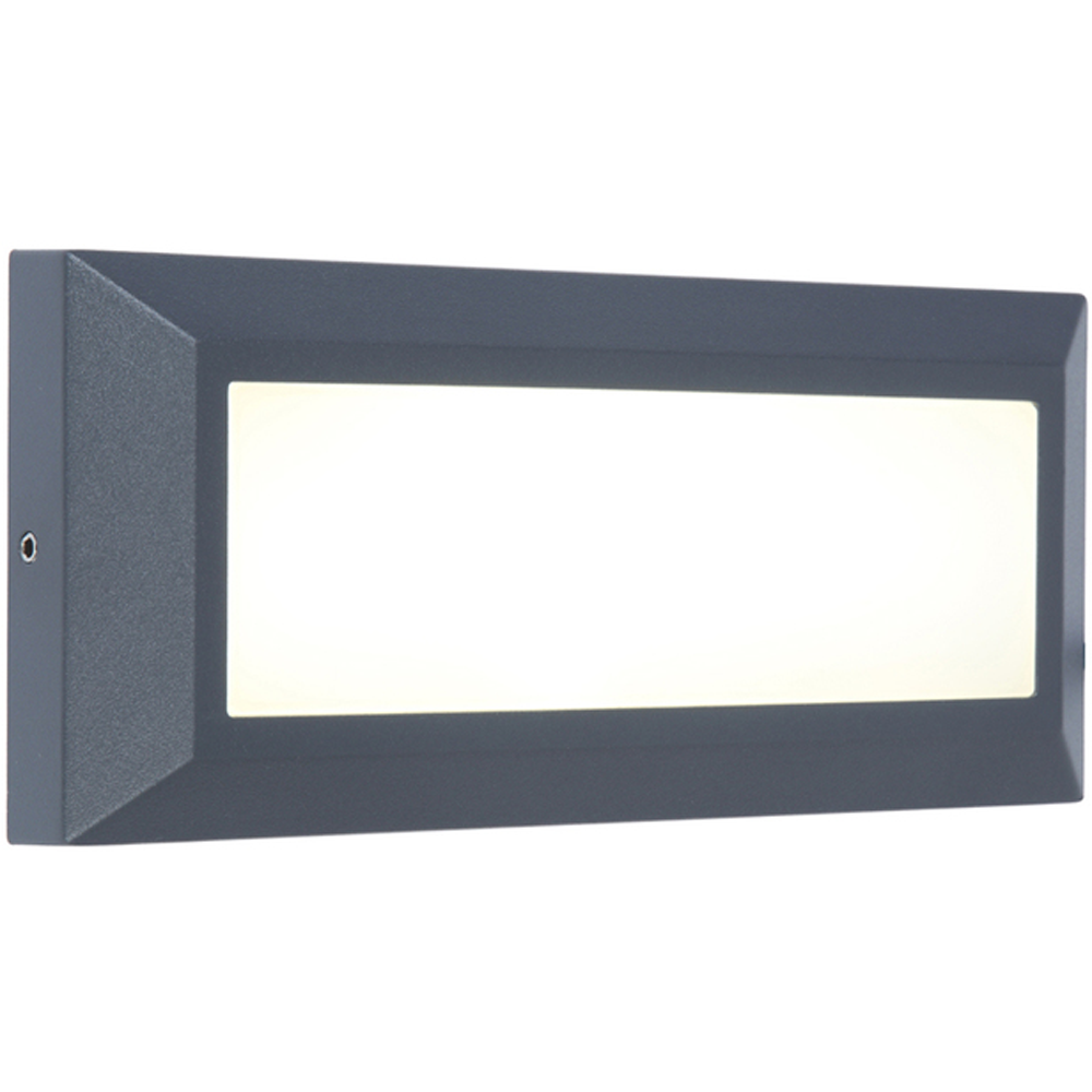 LUTEC ARCHITECTURAL HELENA VEGGHENGT LAMPE IP54 MØRK GRÅ