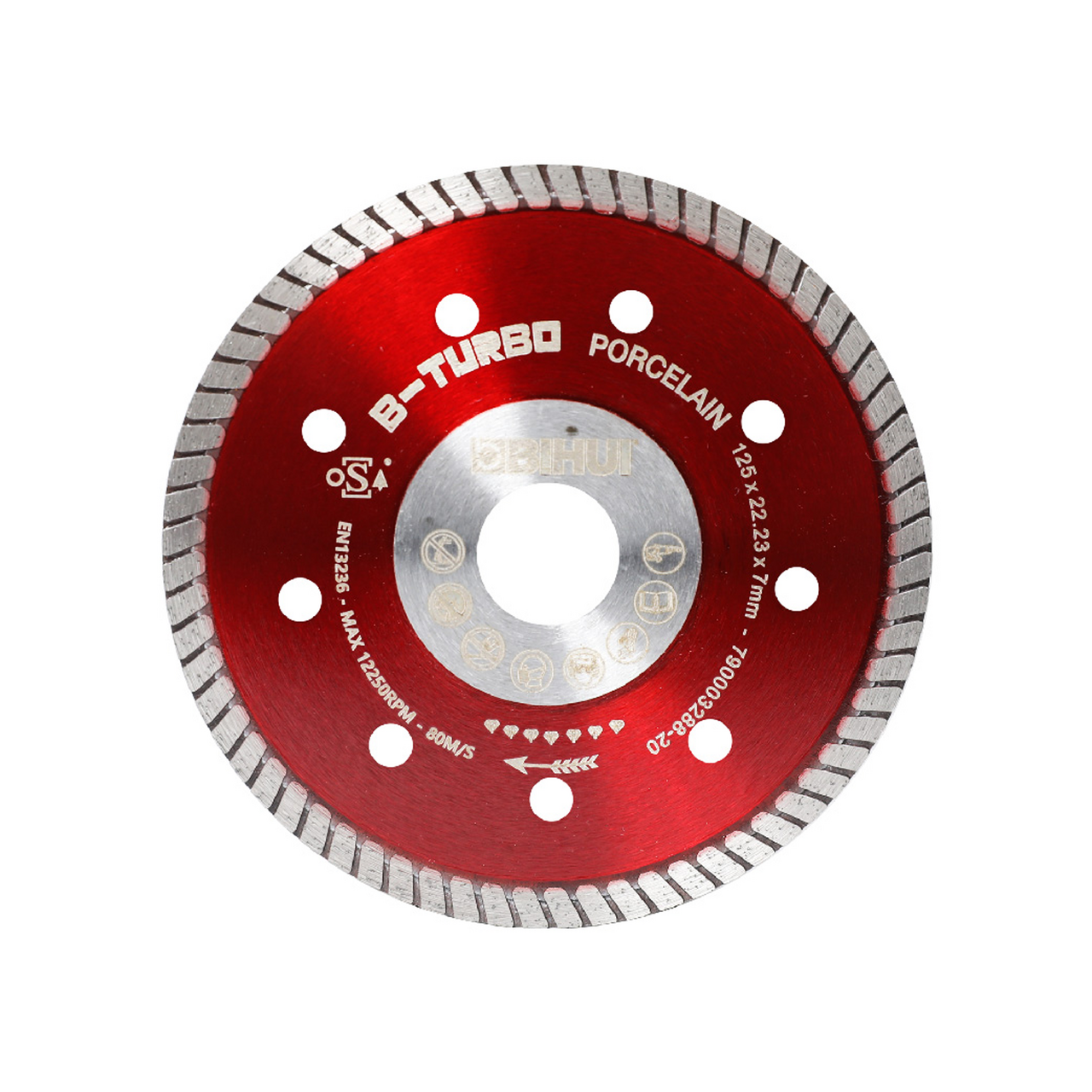 BIHUI DIAMANTBLAD B-TURBO Ø125/22,2 DCDT 125