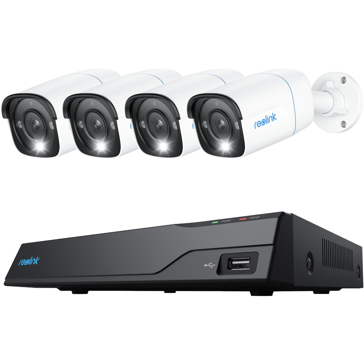 REOLINK KAMERAPAKKE NVS8-8MB4 4K ULTRA HD M/ SMART DETEKSJON