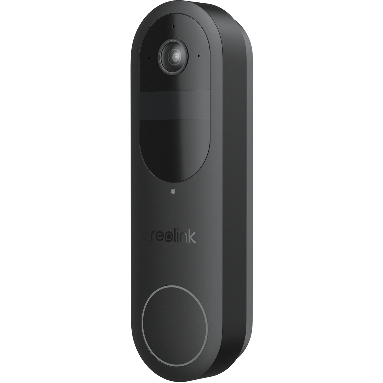 REOLINK RINGEKLOKKE M/KAMERA & WIFI BATTERIDREVET SORT