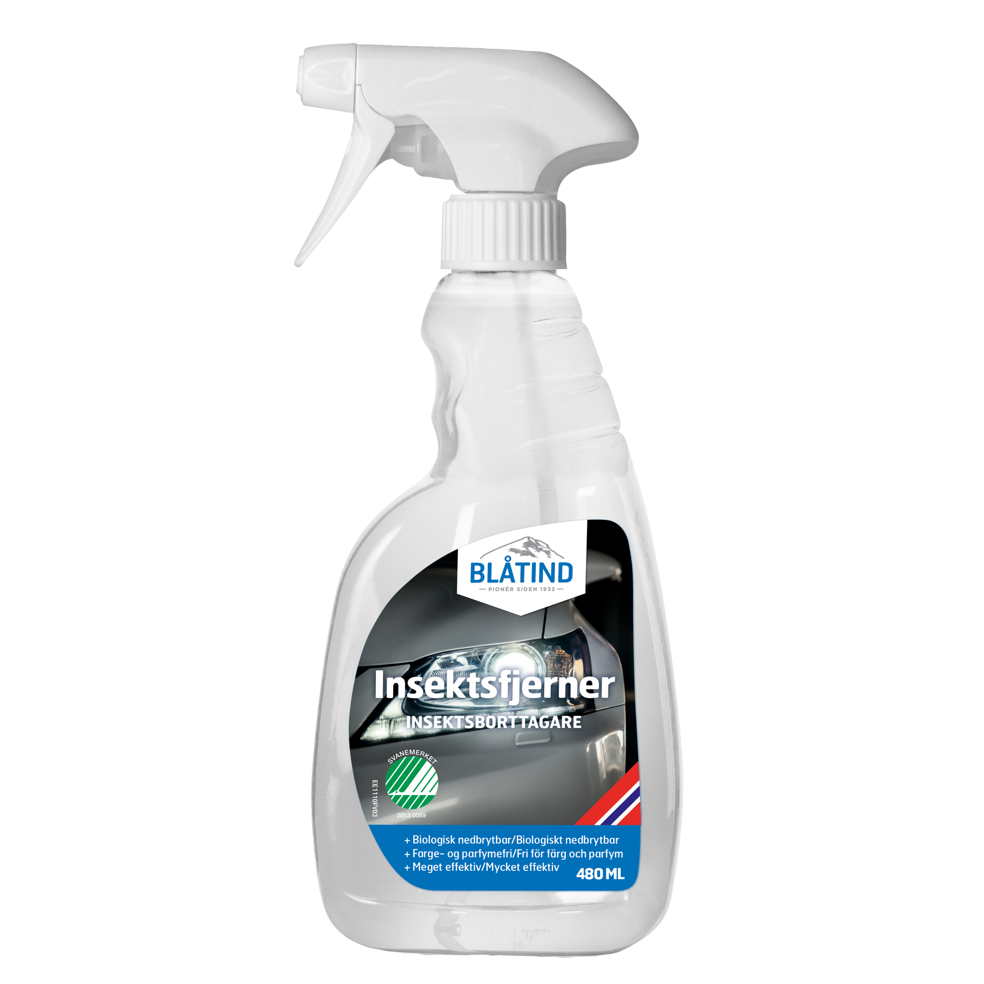BLÅTIND INSEKTSFJERNER 480ML