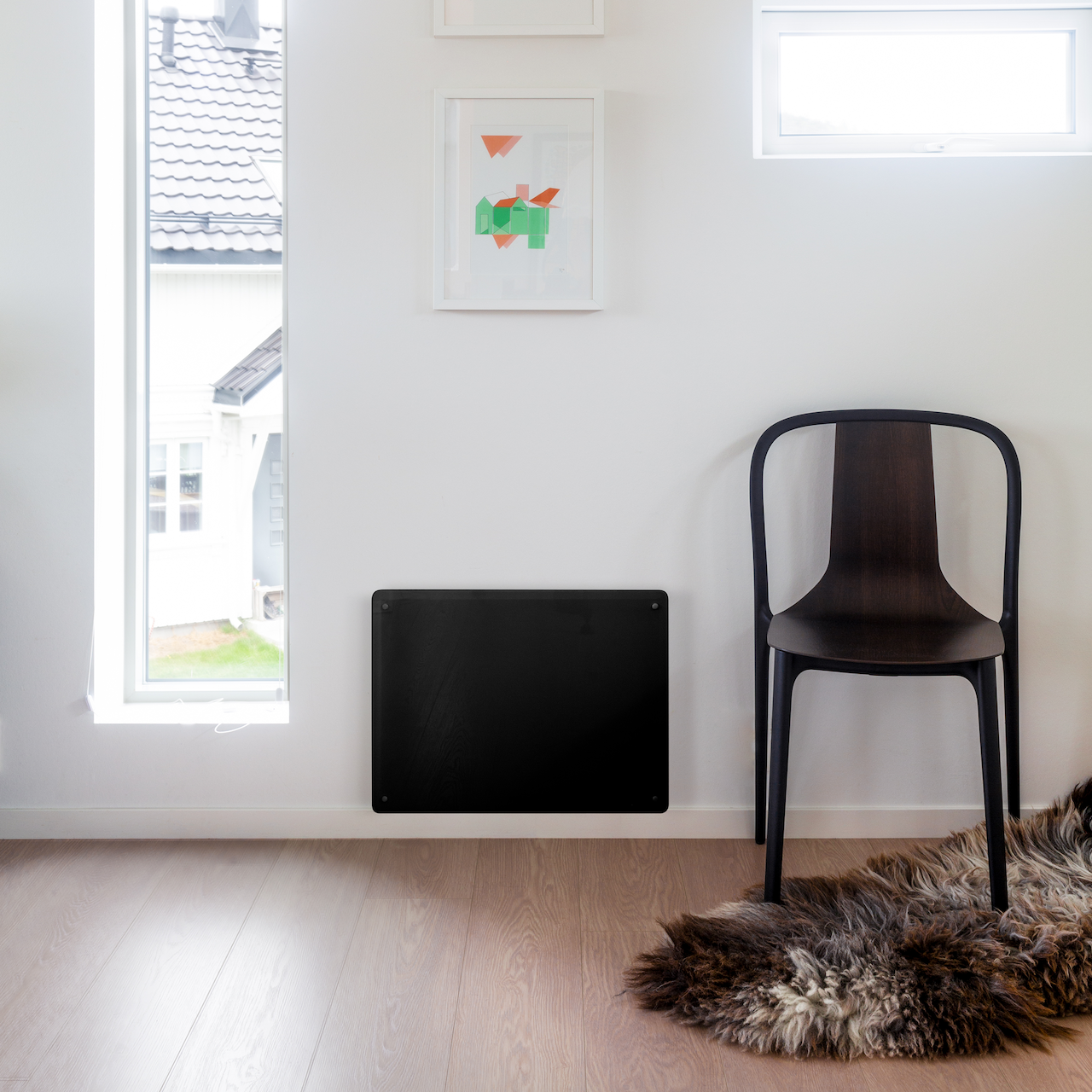 BEHA SMARTOVN M/GLASSFRONT SORT PGV 6 WIFI 600W