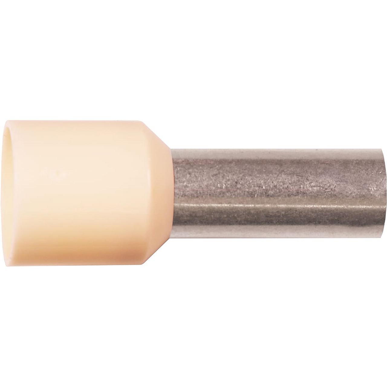 ELITECH ENDEHYLSE ISOLERT 10MM2 18MM 2017374 HVIT 10STK