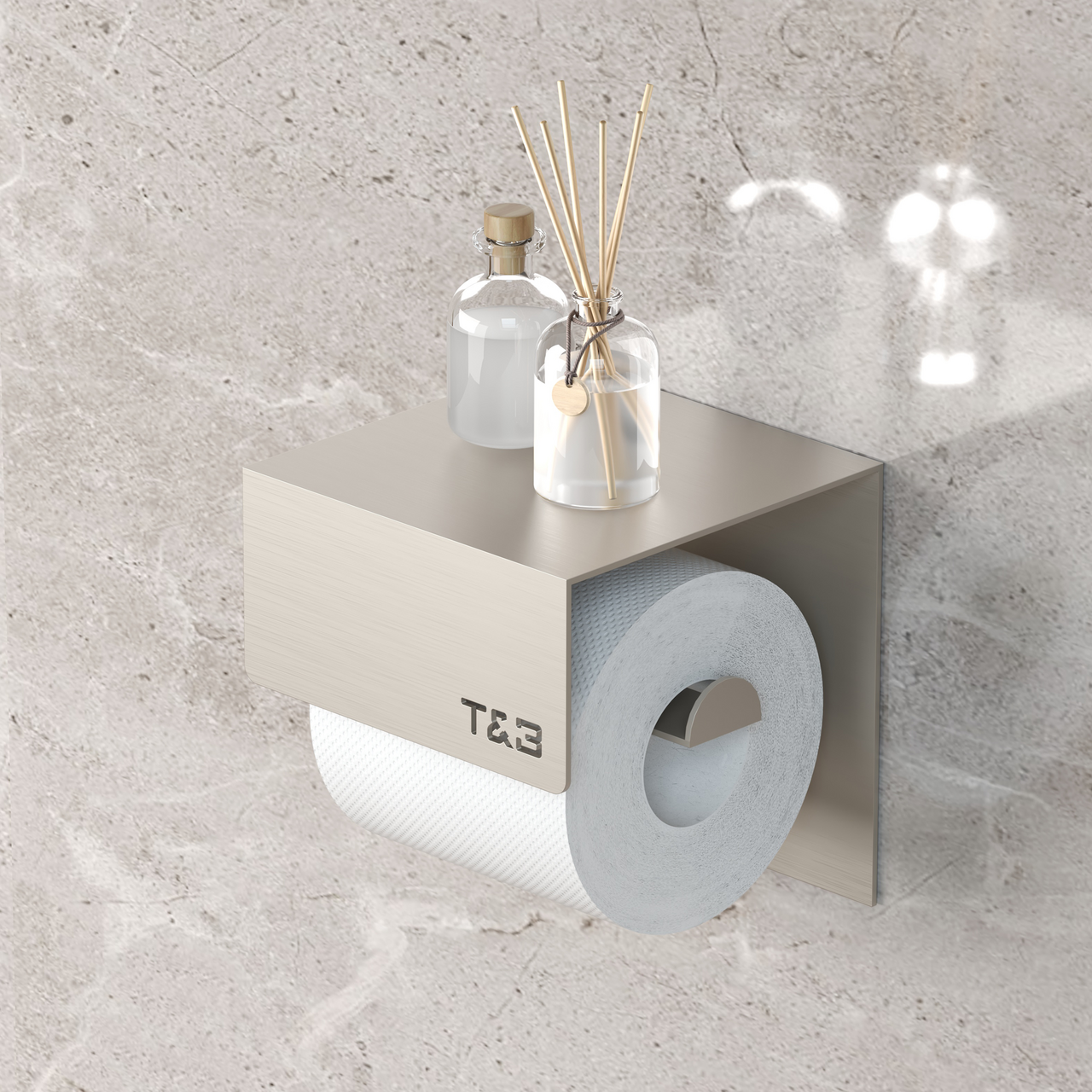 T&B TOALETTRULLHOLDER 1 BEIGE