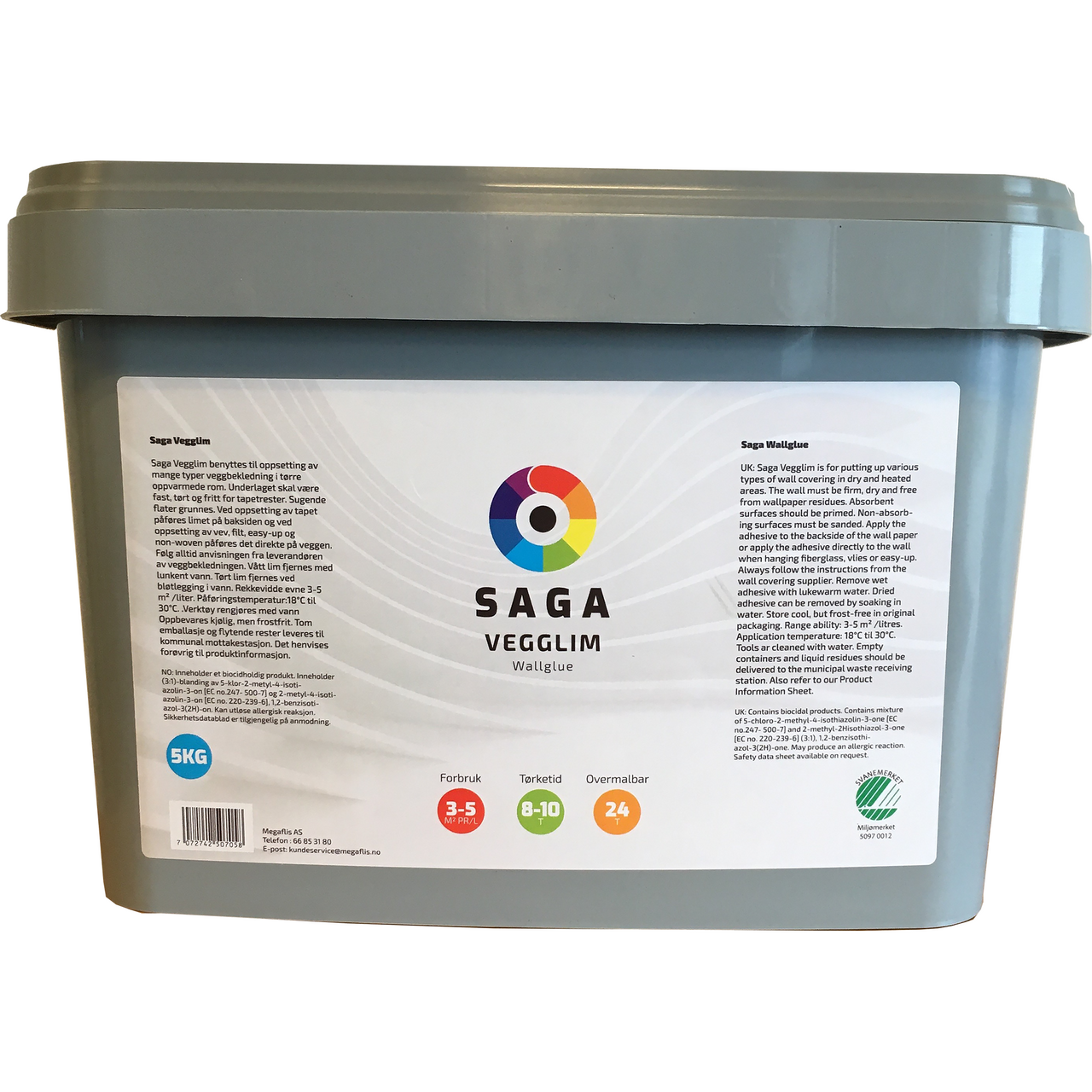 SAGA VEGGLIM 5L
