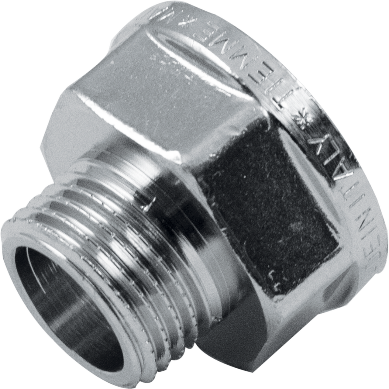 FONTA NIPPELMUFFE 1/2" X 3/4" FORKROMMET