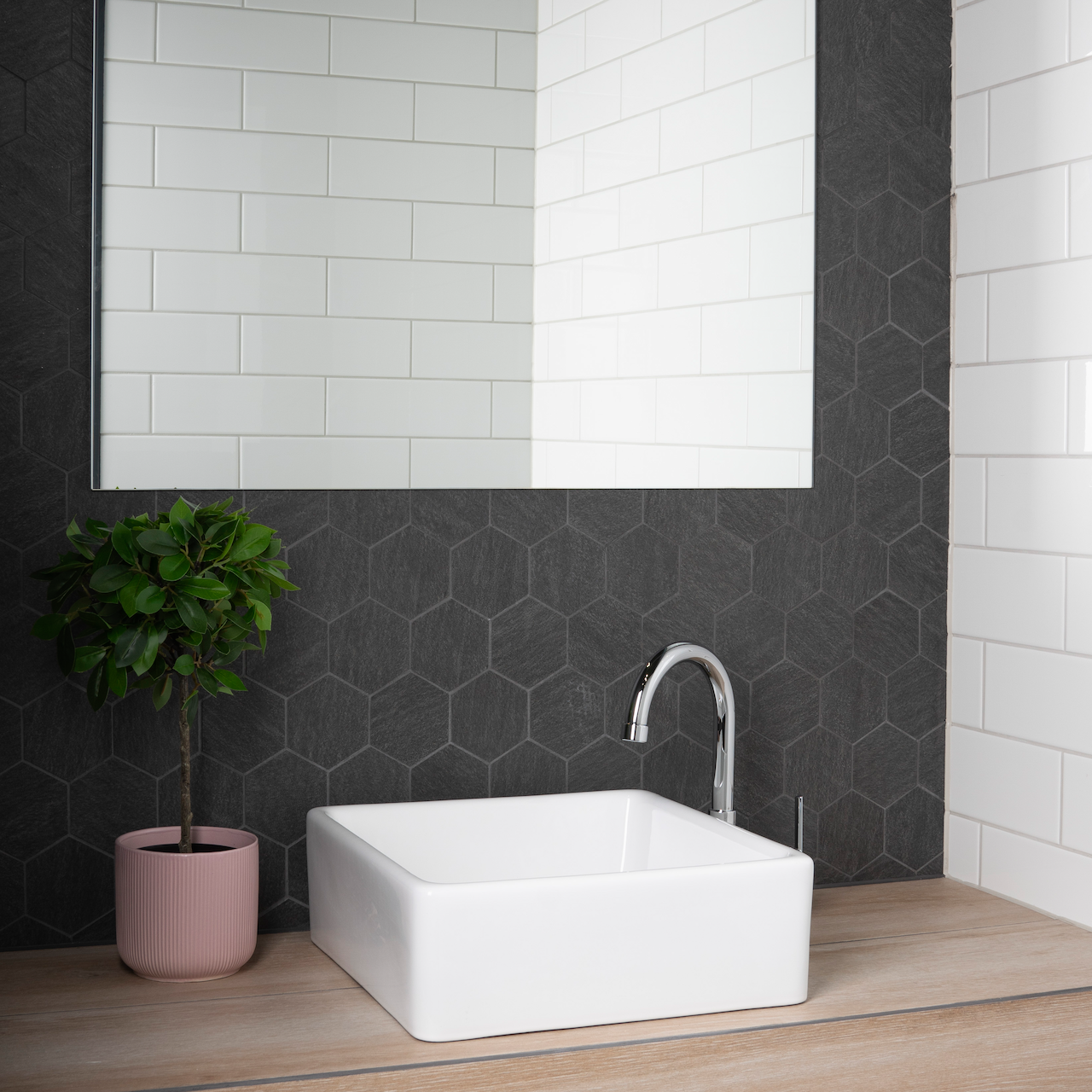 VEGRO TILES 50 RUSTIC HEXAGON 10x10