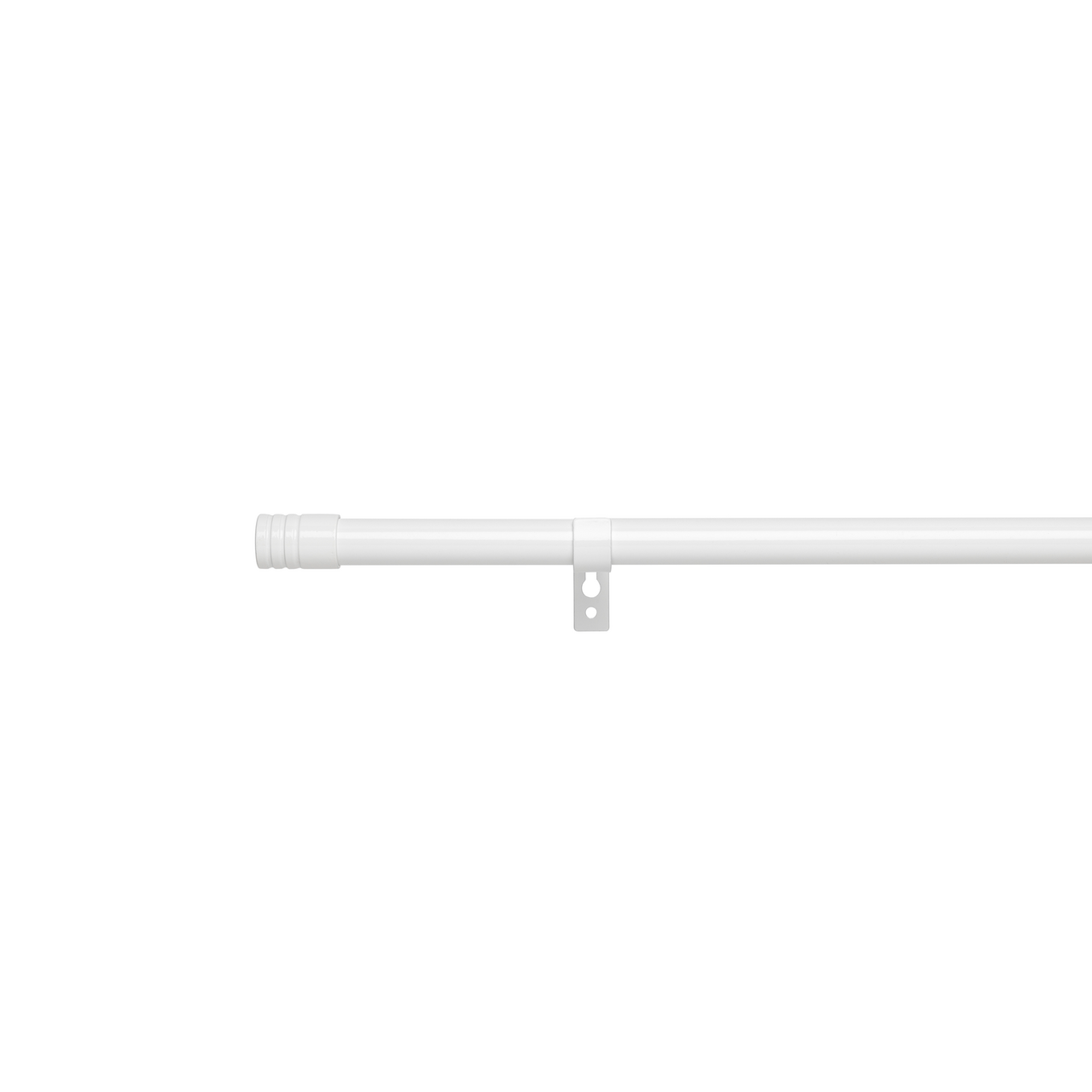 KIRSCH STANGSETT RIMINI 90-160 Ø19MM HVIT