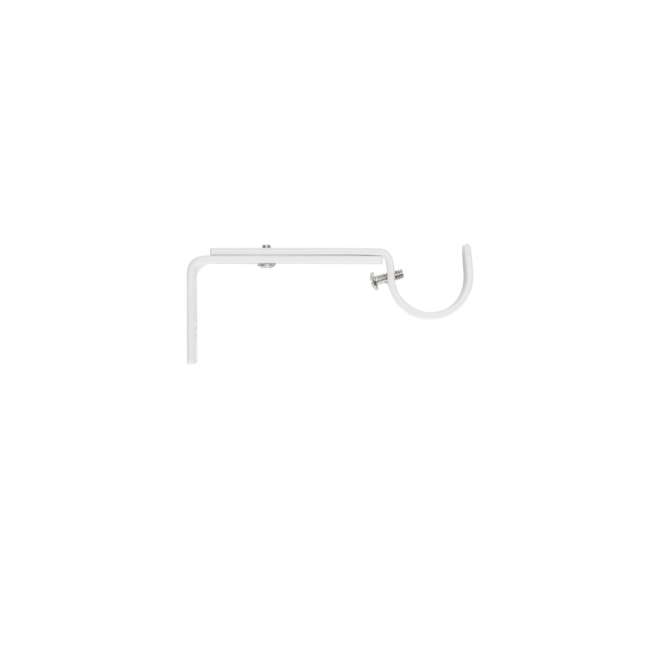 KIRSCH HOLDER Ø28 HVIT BLANK
