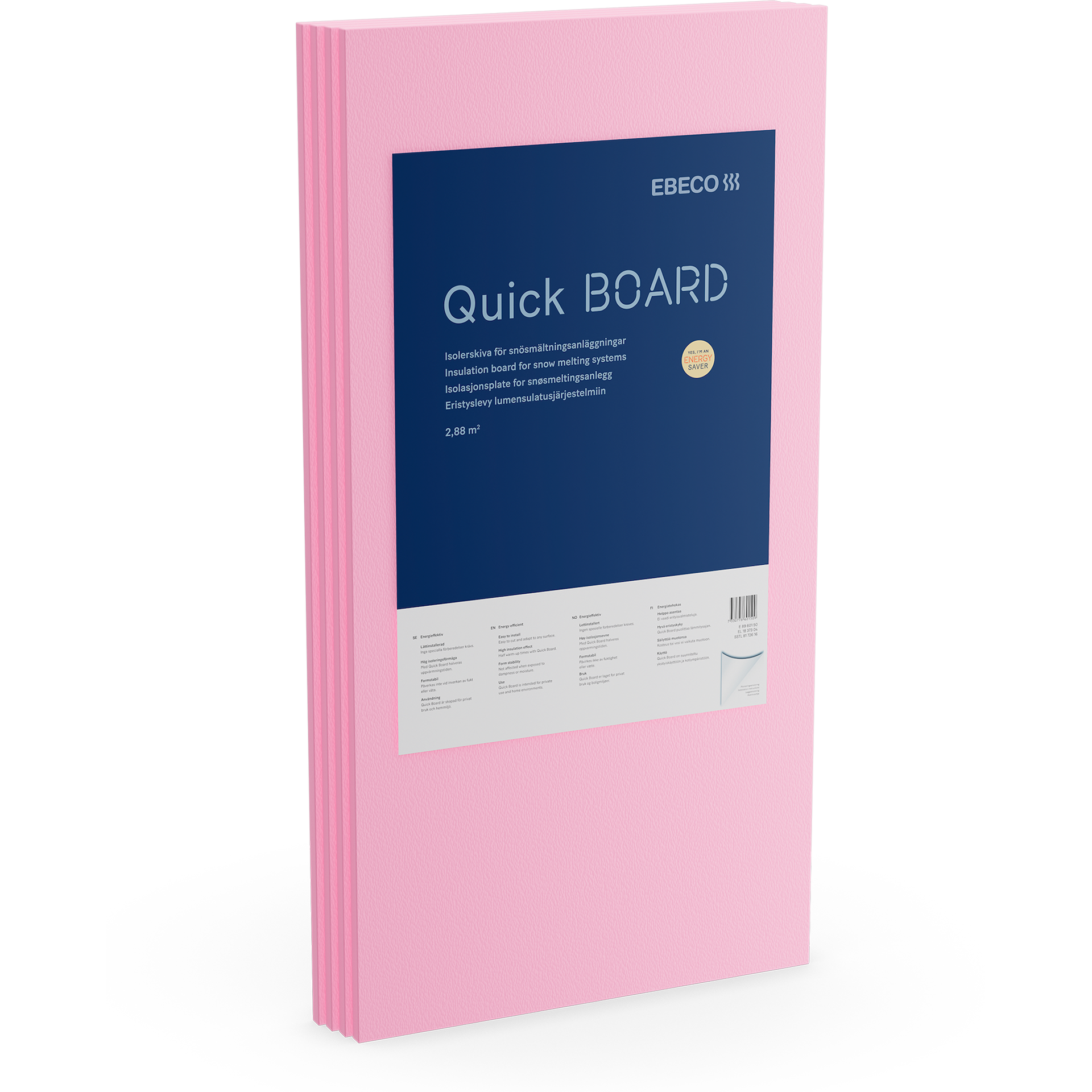 EBECO QUICK BOARD 30X600X1200 MM 2 88M 4 PAKK Megaflis no ebeco-quick-board-30x600x1200-mm-2-88m-4-pakk-megaflis-no