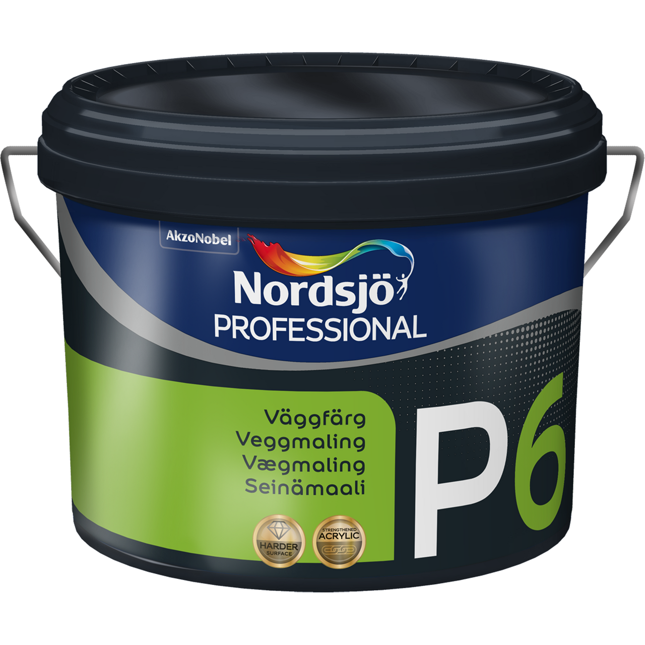 NORDSJØ PROFESSIONAL P6 VEGGMALING BW 2,5L