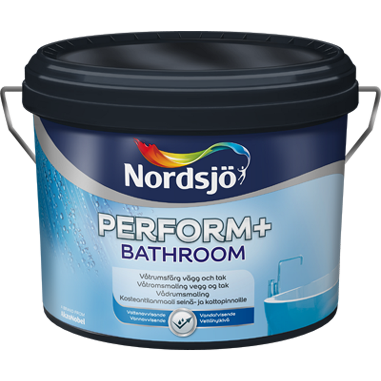 NORDSJØ PERFORM+ VÅTROM BW 1L