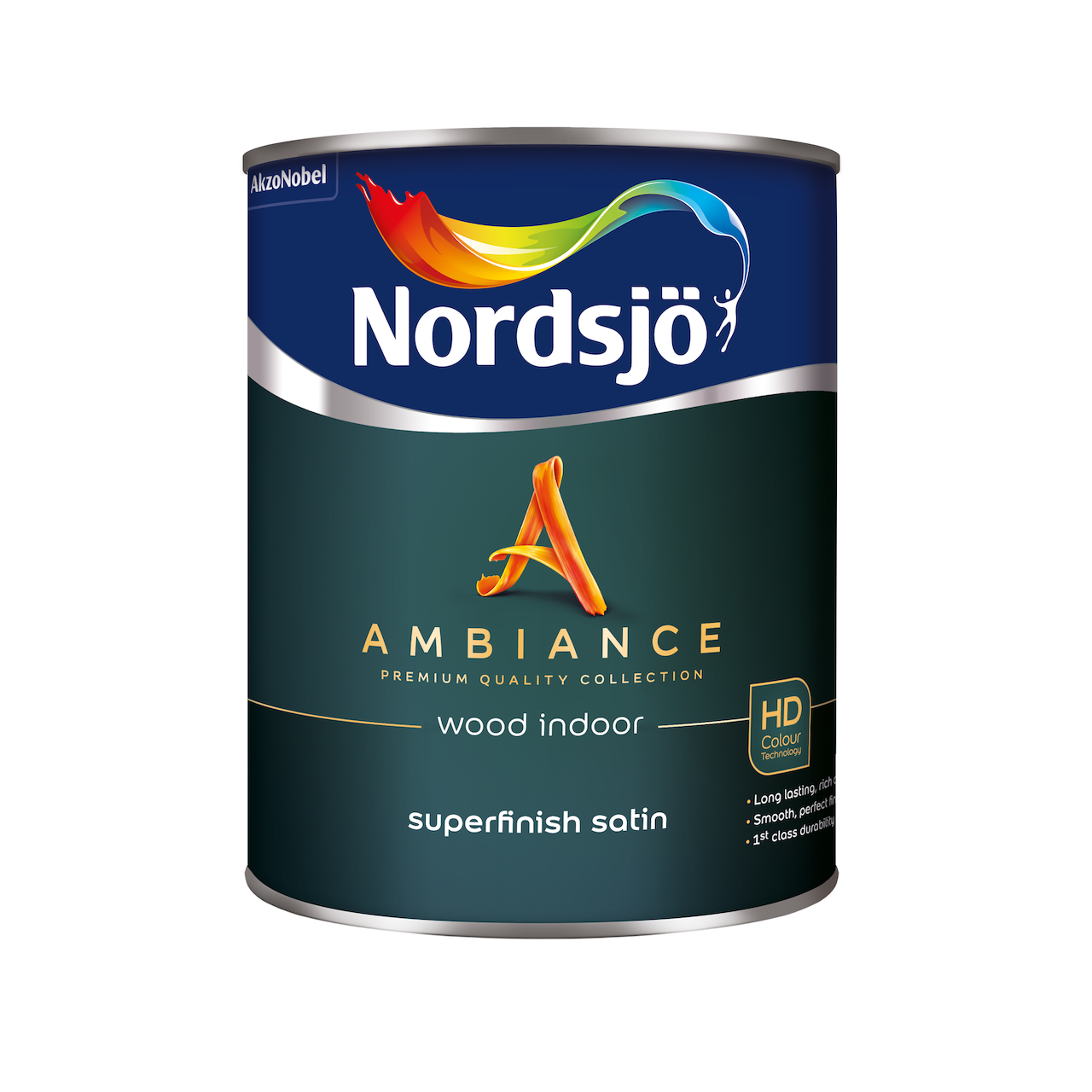 NORDSJØ AMBIANCE SUPERFINISH SATIN DØR/LIST BW 1L
