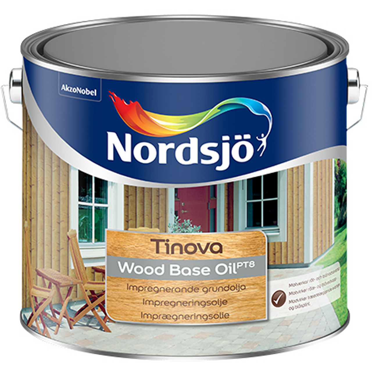 NORDSJØ TINOVA WOOD BASE OIL PT8 5L