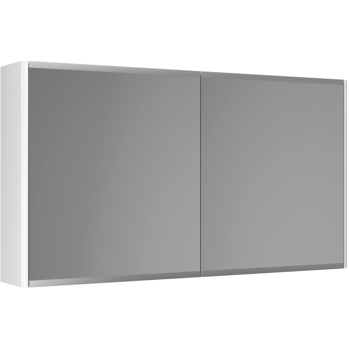 GUSTAVSBERG GRAPHIC SPEILSKAP 100 CM HVIT