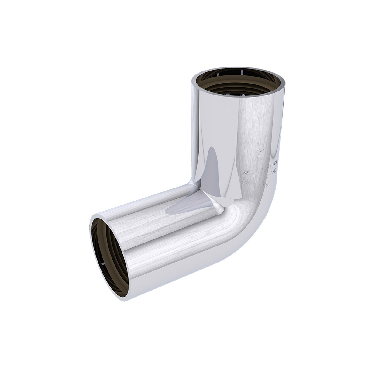 FALUVULK 32 MM BEND DOBBELMUFFE 90 GRD.