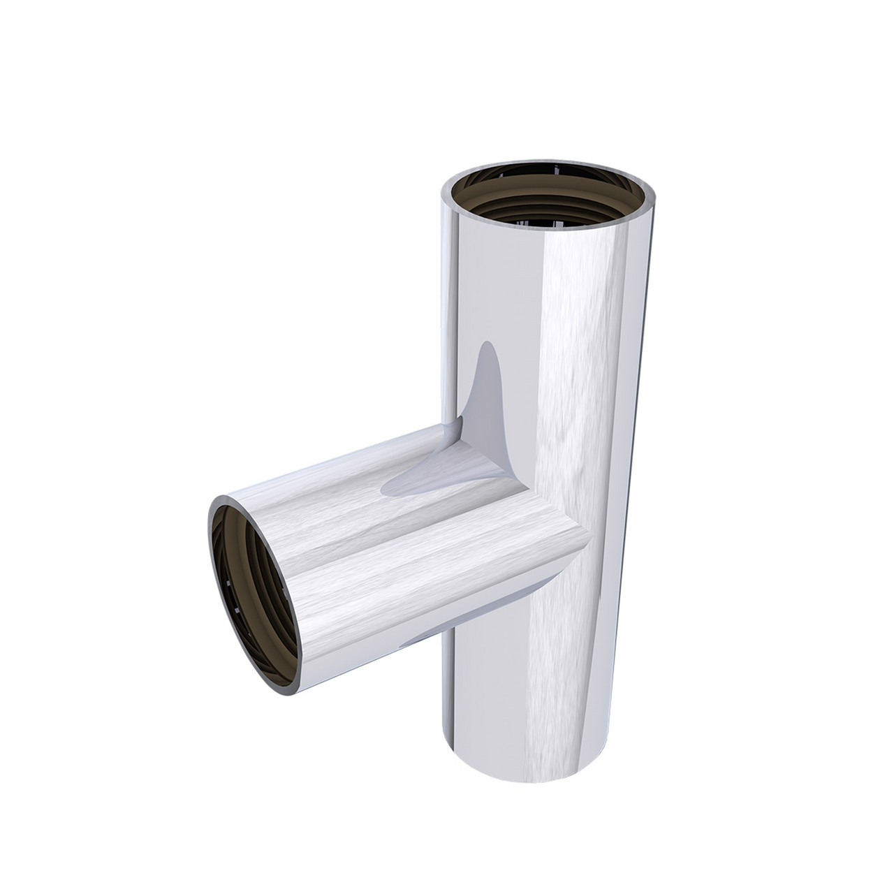 FALUVULK 32 MM X 90° T-RØR MED 3 MUFFER FALU VULK