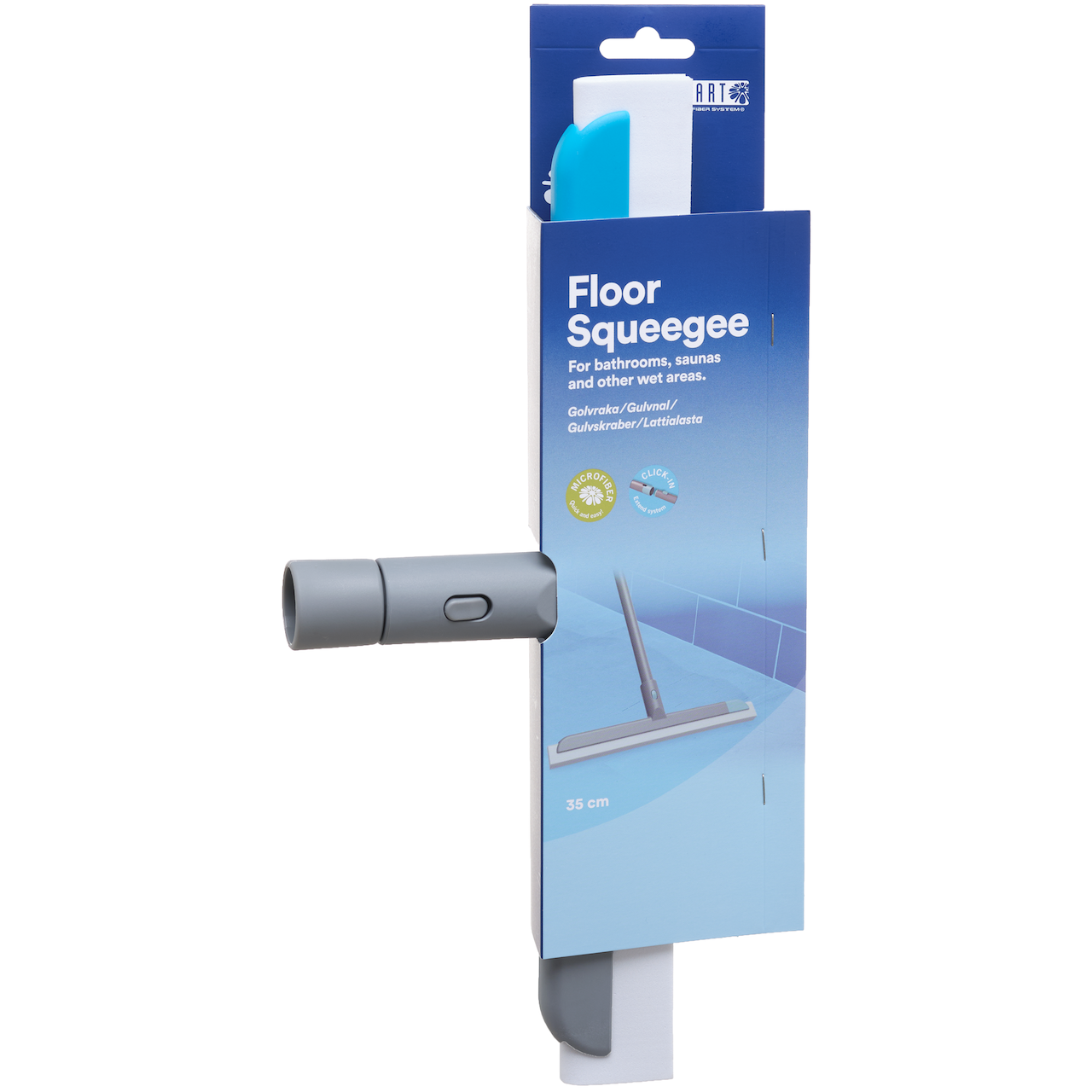 SMART MICROFIBER GULVNAL 35CM