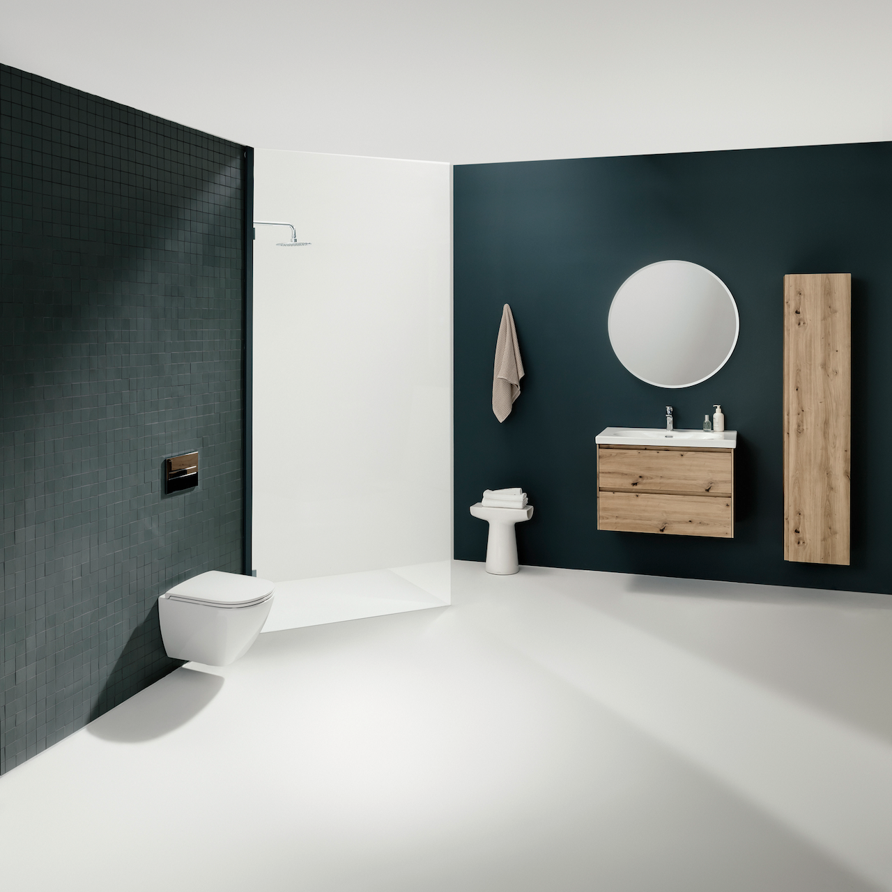 LAUFEN LUA MØBELSETT 80 CM 2 SKUFFER VILLEIK