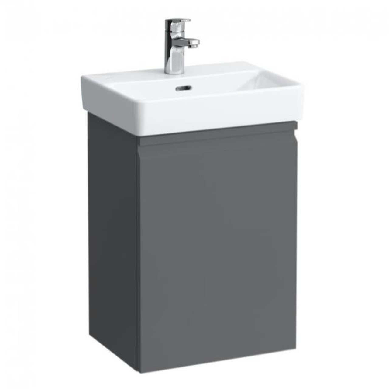 LAUFEN PRO S SERVANTSKAP 41,5 CM HØYRE GRAFITTGRÅ