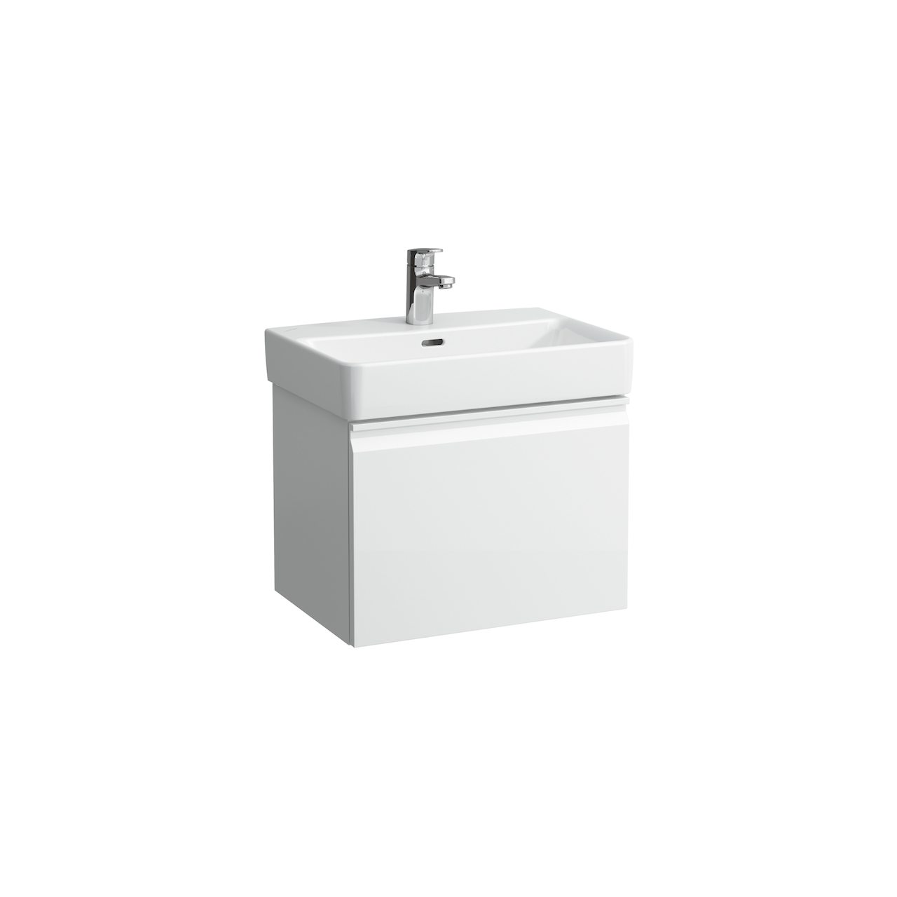 LAUFEN PRO S SERVANTSKAP 52 CM 1 SKUFF & 1 INNVENDIG SKUFF HVIT MATTT
