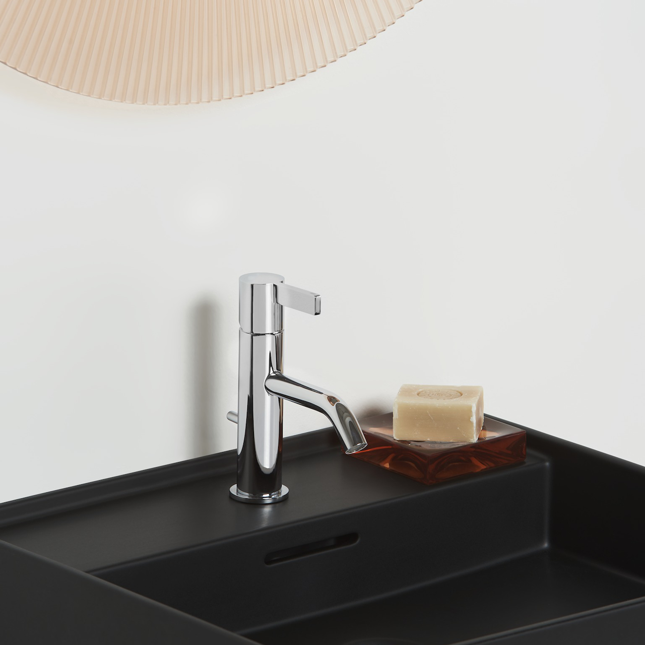 LAUFEN KARTELL SÅPEBEHOLDER BOXY HARD PLAST PULVERROSA