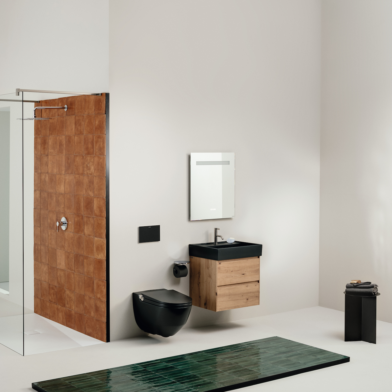 LAUFEN KARTELL SERVANT 60X46 CM SORT