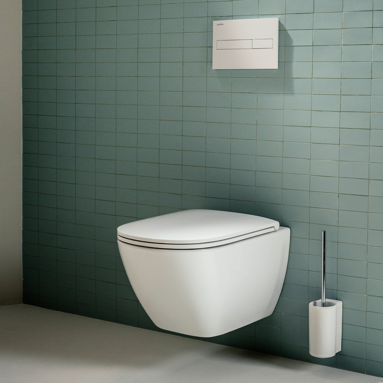 LAUFEN LUA VEGGSKÅL COMPACT RIMLESS HVIT