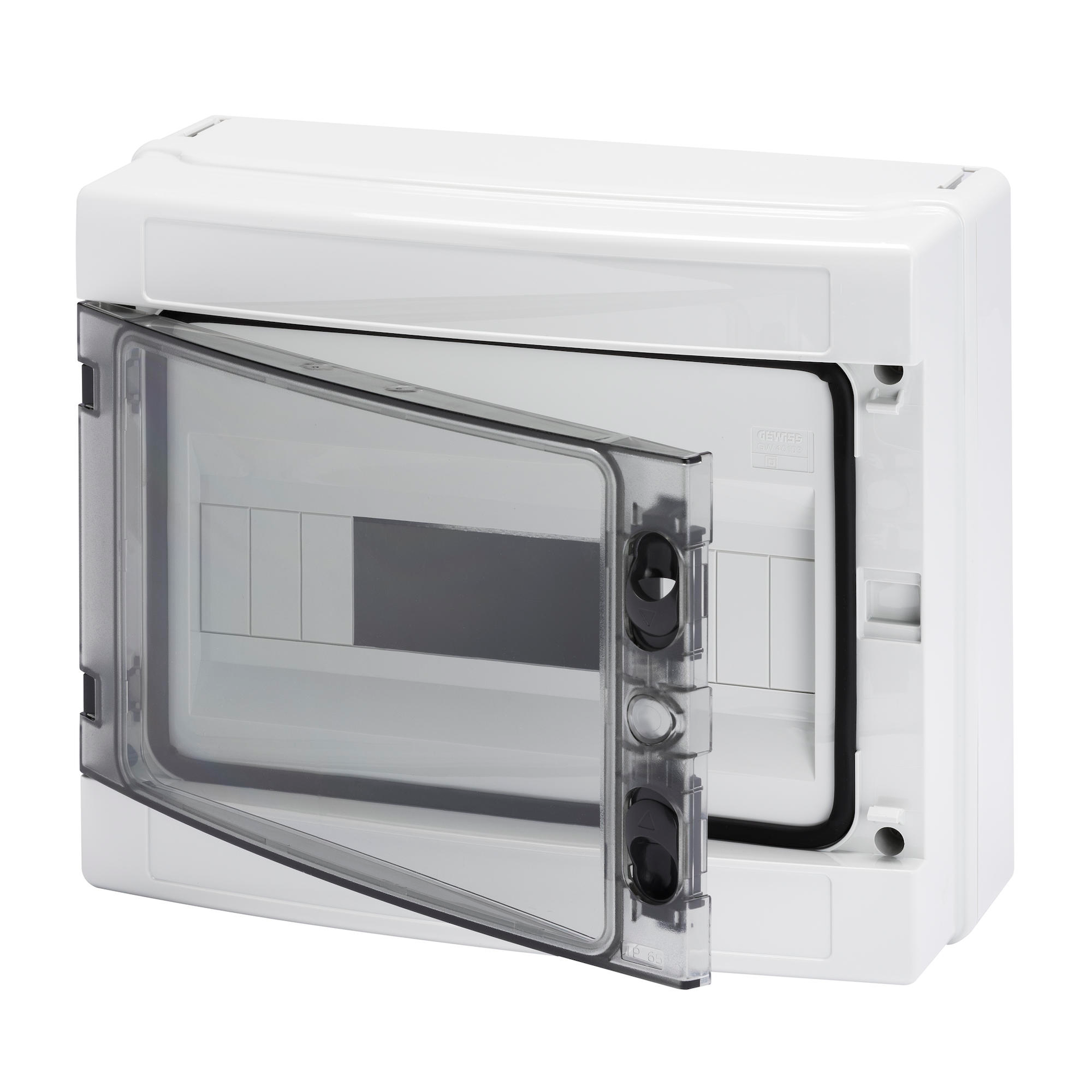 GEWISS SIKRINGSSKAP 12 MODULER IP65 PLAST GR MED JORDSKINNE Megaflis no gewiss-sikringsskap-12-moduler-ip65-plast-gr-med-jordskinne-megaflis-no
