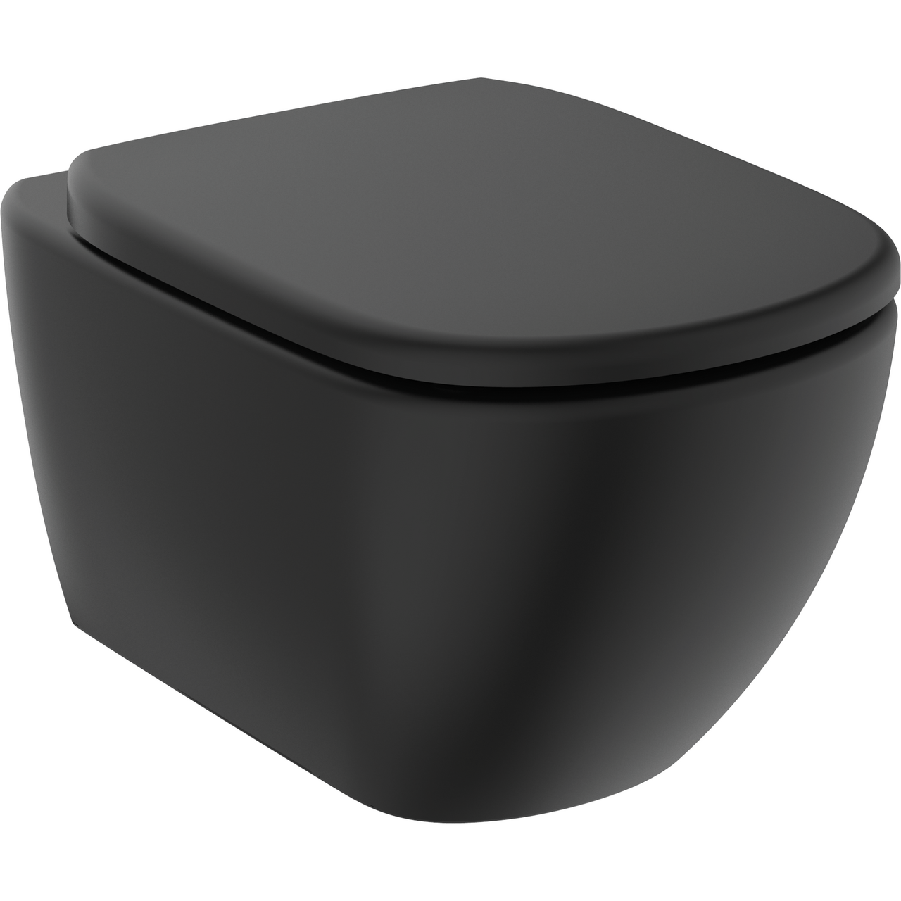 IDEAL STANDARD TESI VEGGSKÅL RIMLESS M/SETE MATT SORT