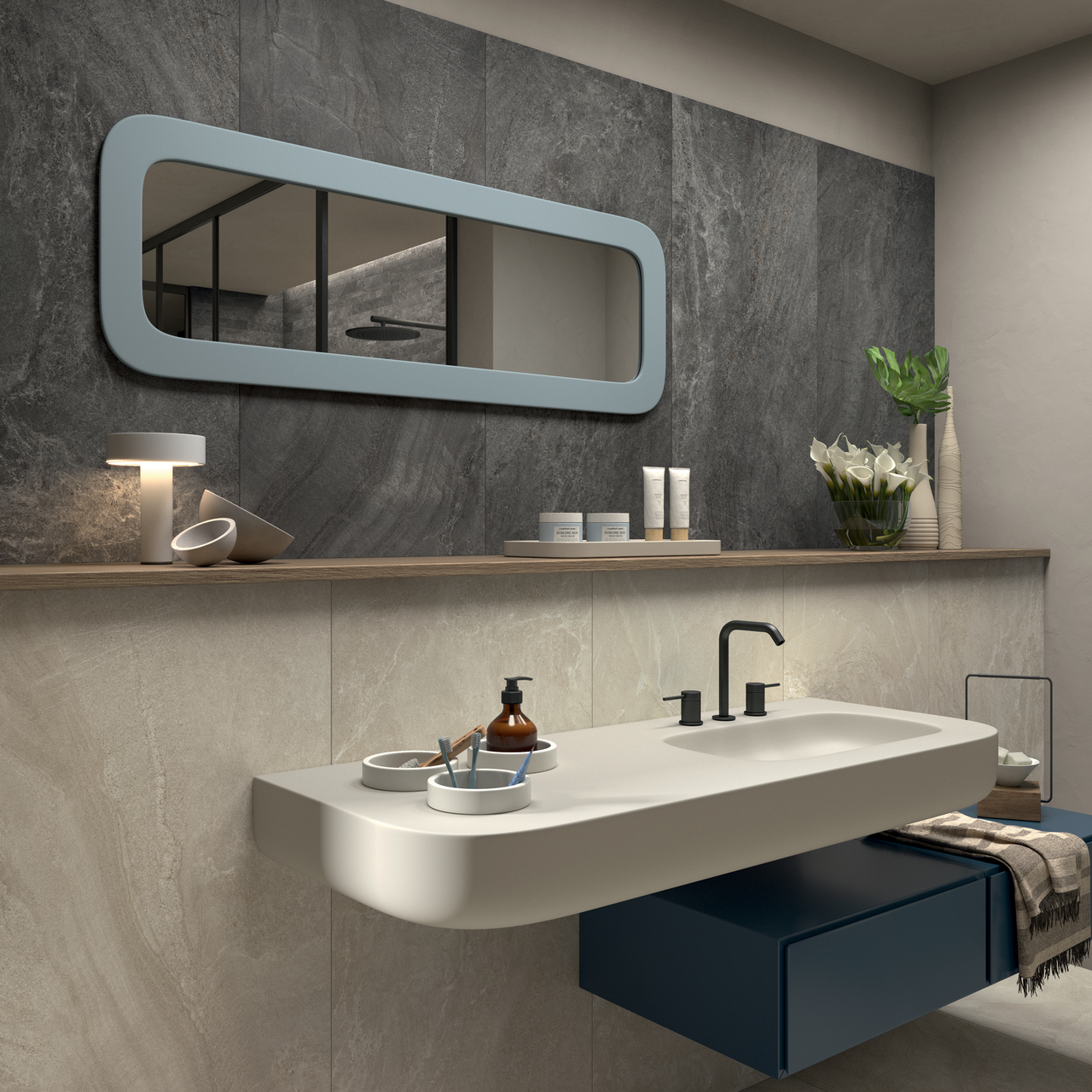 COTTAGE DARK NAT/RTT 60X60 9MM