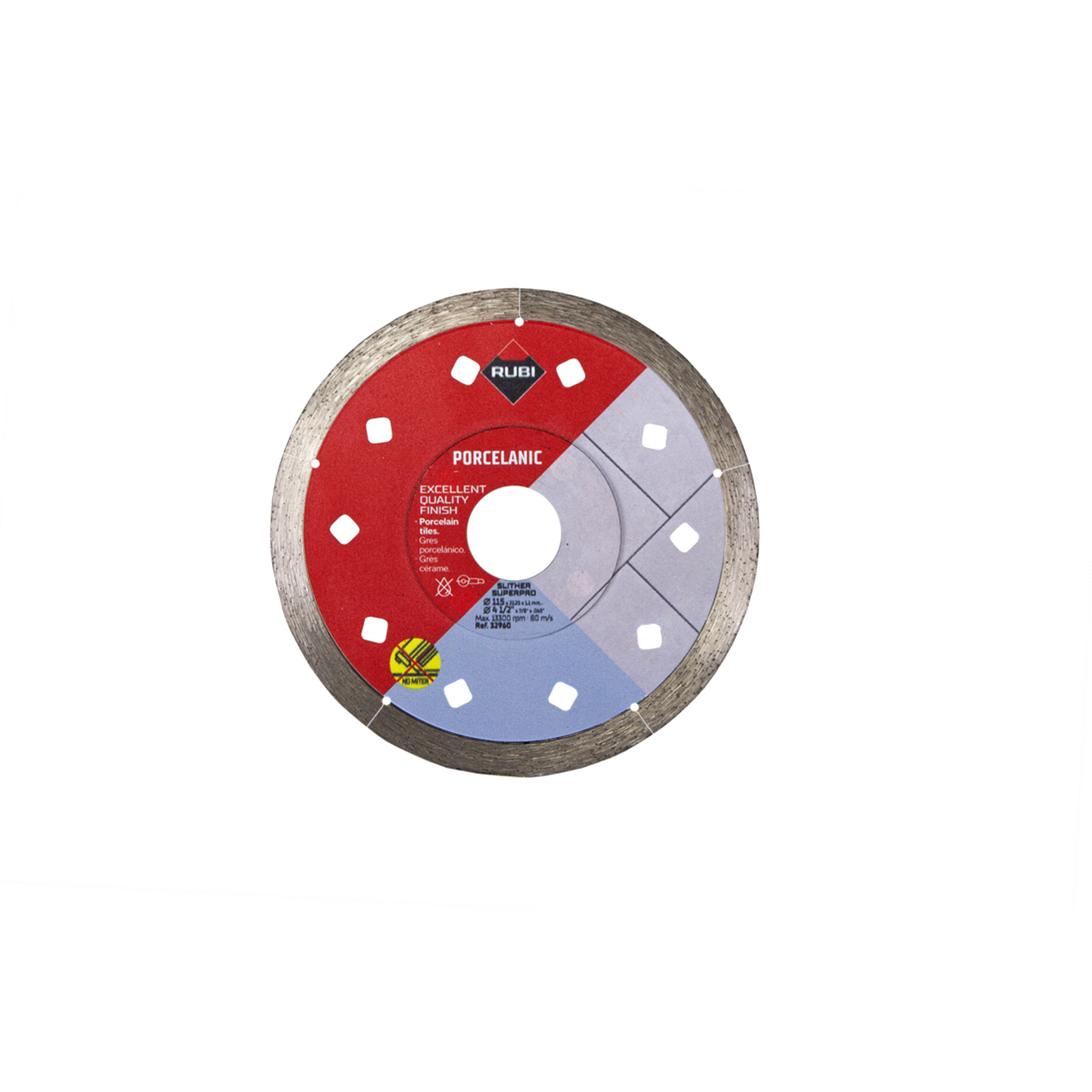 RUBI DIAMANTBLAD Ø115MM SUPERPRO
