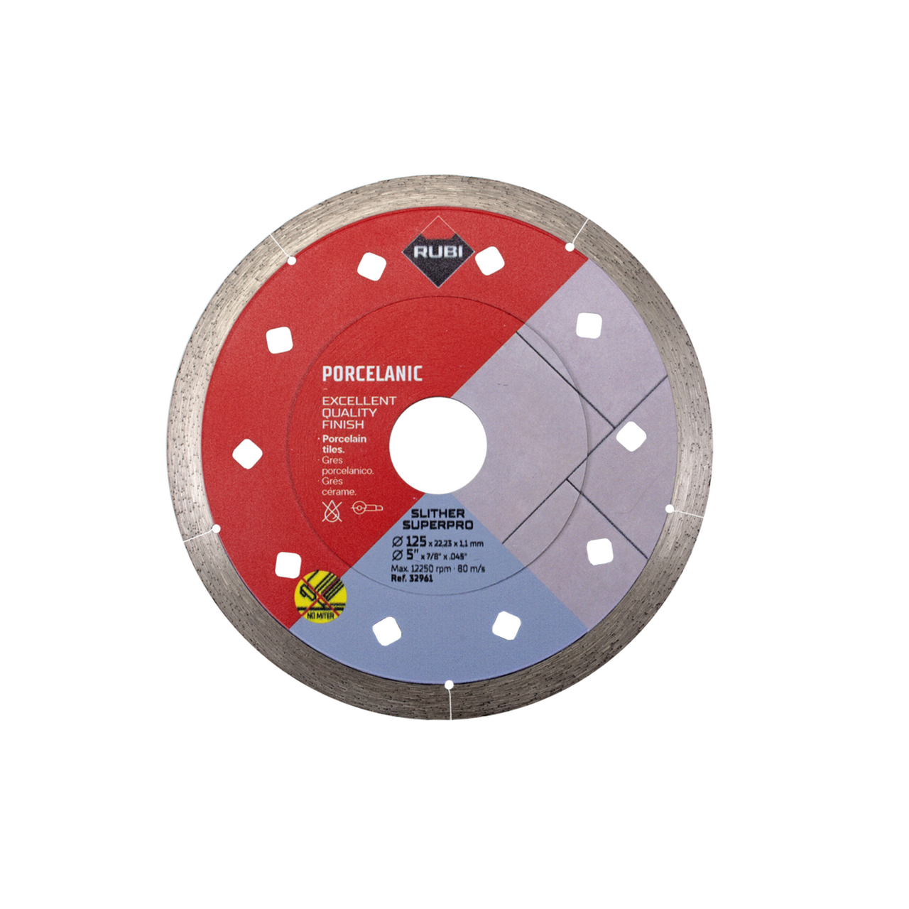 RUBI DIAMANTBLAD Ø125MM SUPERPRO