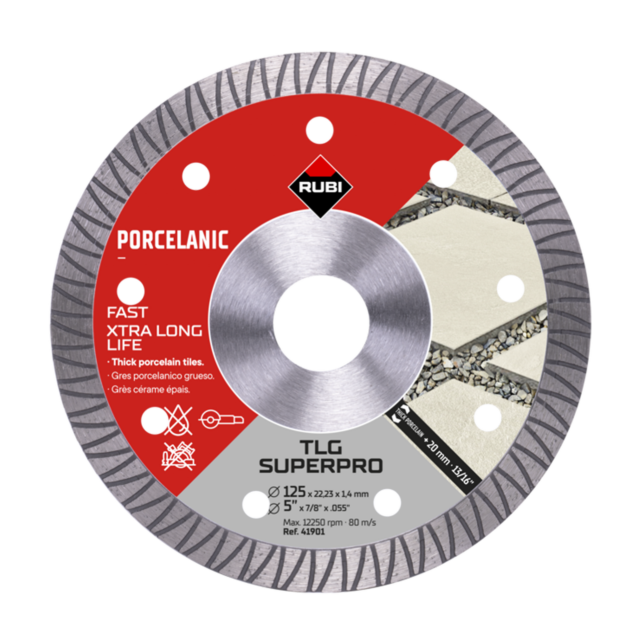 RUBI DIAMANTBLAD TLG Ø125MM SUPERPRO