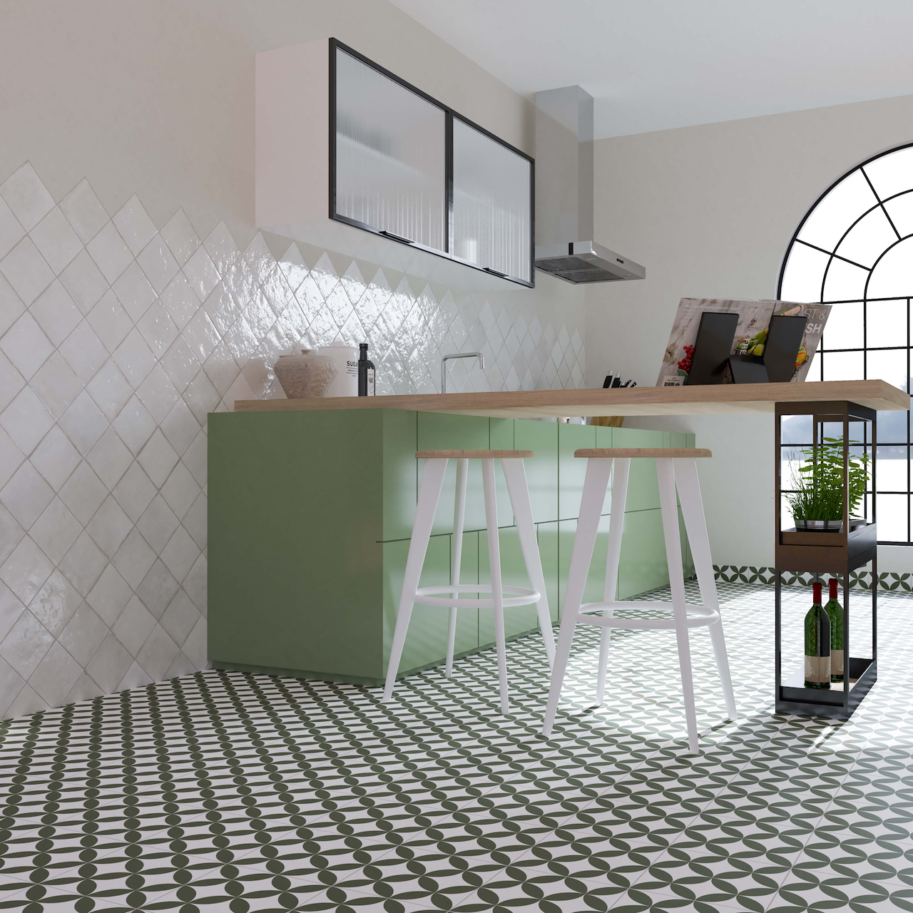 TOKIO OLIVE 22,5X22,5 9MM