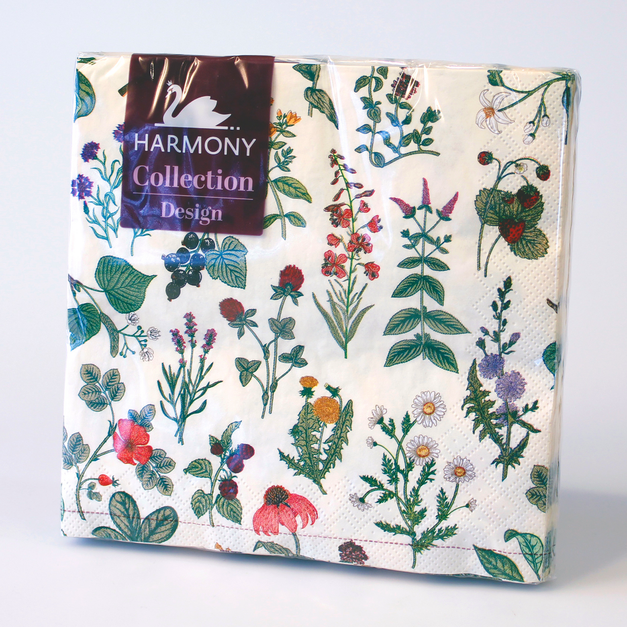 SERVIETTER 20-PK 33X33CM VILLE BLOMSTER