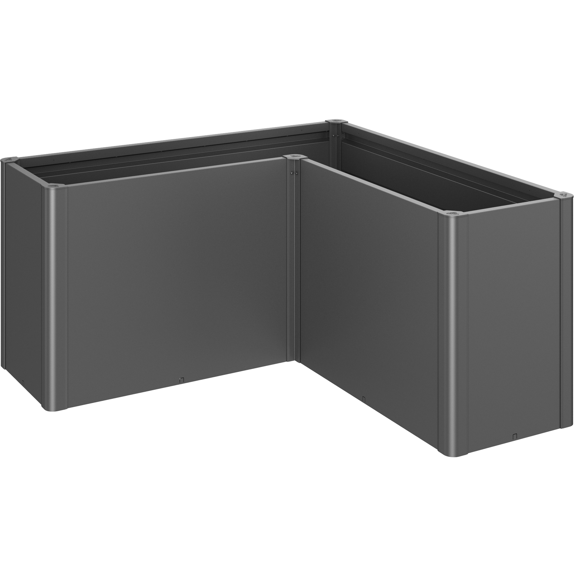 BIOHORT HØYBED BELVEDERE MAXI L150 MØRK GRÅ METALLIC